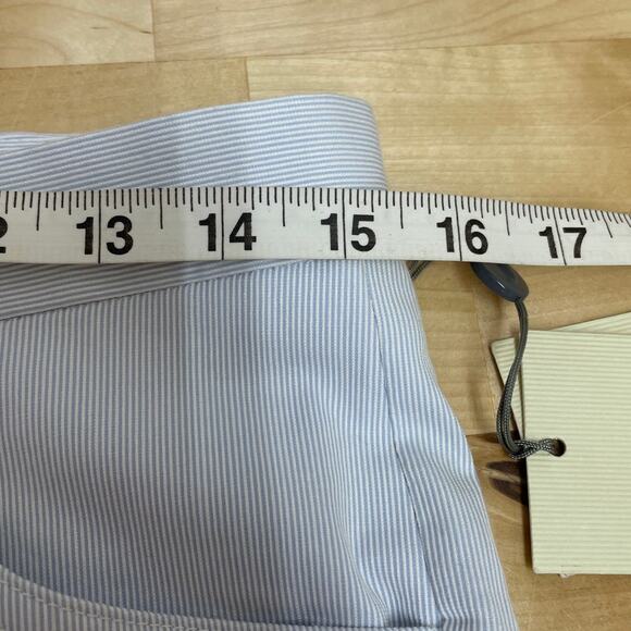 Jack Victor Sage Pinstriped Five Pocket Taper Leg Pants Blue Men's Size 30R NWT - Picture 6 of 8